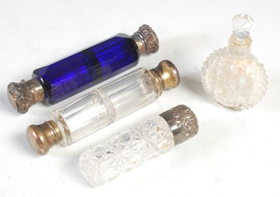 Lot 463 - A group of four scent bottles, to include a...