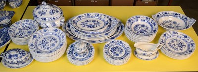 Lot 779 - A 19th century / later composite blue and...