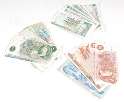 Lot 560 - A collection of Scottish and English bank...