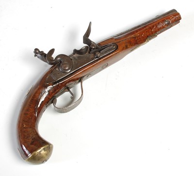 Lot 562 - An 18th century flint lock pistol, apparently...
