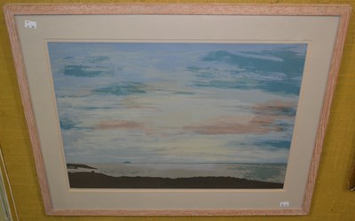 Lot 917 - Frances Walker RSA (B. 1930) Coastal glimpses...