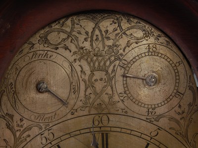 Lot 231 - A George III mahogany bracket clock, George...