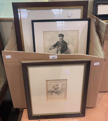 Lot 929 - Eileen Soper (1905-1990) 
Patience 
etching,...