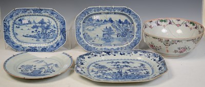 Lot 851 - A group of damaged Chinese porcelain to...