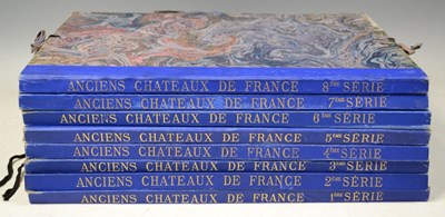 Lot 861 - A series of 8 volumes titled “Anciens Chateaux...