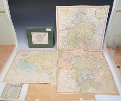 Lot 853 - A collection of maps from across Europe...