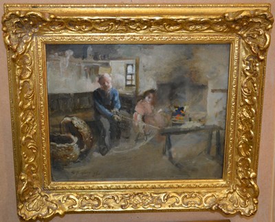 Lot 965 - George Fiddes Watt (1873-1960) The old net...