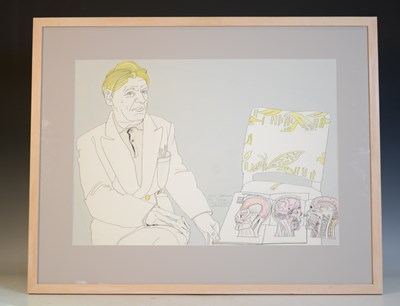 Lot 968 - Alasdair Gray (1934-2019) Bill Skinner ink and...