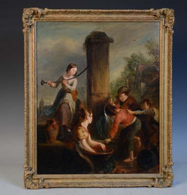 Lot 981 - 19th century British School Children at the...