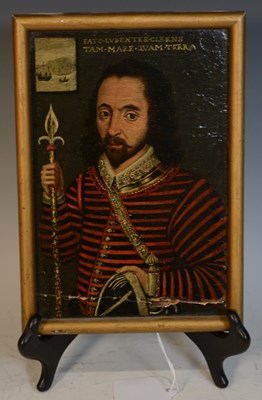 Lot 987 - British School, in the 17th century style Half-...