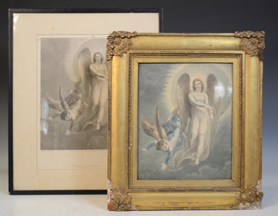 Lot 994 - After Thomas Stothard RA (1755-1834) Uriel and...