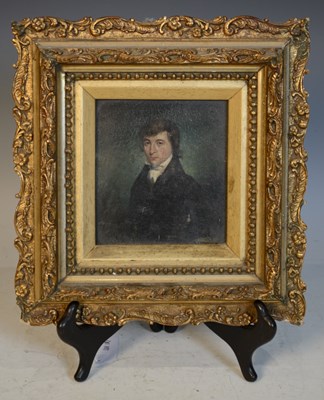 Lot 1002 - 19th century British School Half-length...