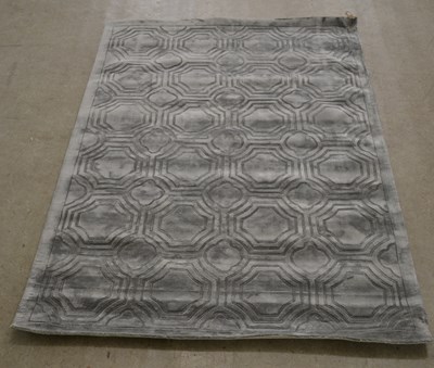 Lot 1230 - Eichholtz, a handmade carpet Harris platinum...