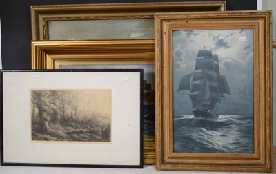 Lot 658 - A group of various pictures, to include a...