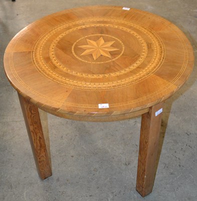Lot 873 - An early 20th century Arts & Crafts circular...