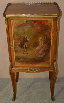 Lot 919 - A mahogany and gilt metal moulded Louis XVI...