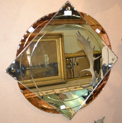 Lot 808 - An early 20th century Art Deco style wall...