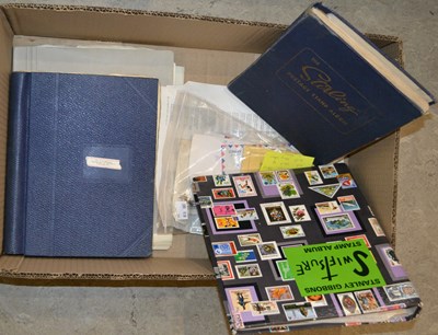 Lot 599 - A box of assorted stamps, to include Stamps of...