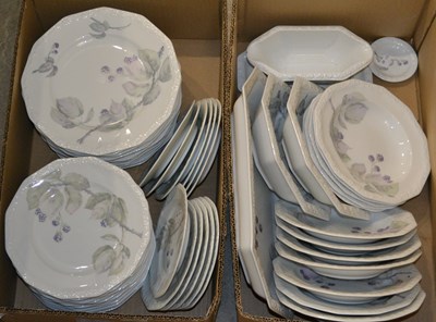 Lot 598 - Two boxes of assorted Rosenthal dinner plates...