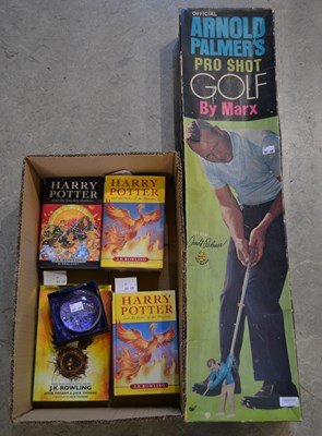 Lot 629 - A box of assorted items, to include Harry...