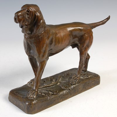 Lot 460 - Leon Bureau (French 1866-1906), a bronze...