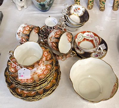 Lot 450 - A group of assorted Aynsley teacups, coffee...
