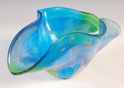 Lot 451 - A 20th century Murano style art glass bowl,...