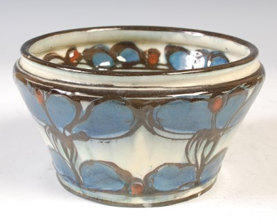 Lot 432 - A Danico Denmark Art Nouveau glazed stoneware...