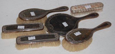 Lot 147 - A Birmingham silver and tortoiseshell...