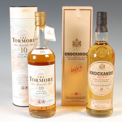 Lot 368 - A bottle of Tormore Pure Speyside Malt, 10...