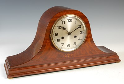 Lot 388 - A 19th century mahogany Napoleon hat mantle...