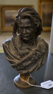 Lot 407 - After Albert Carrier, a bronze sculpture of...