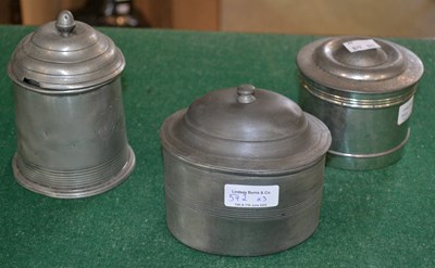 Lot 542 - An unusual 19th century pewter ice cream mould,...