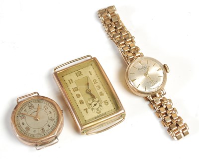 Lot 75 - A vintage ladies 9ct gold Bentima Star...