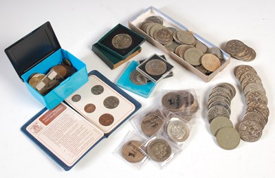 Lot 91 - A collection of assorted coinage, to include...