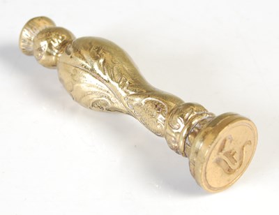 Lot 97 - A late 19th / early 20th century gilt metal...