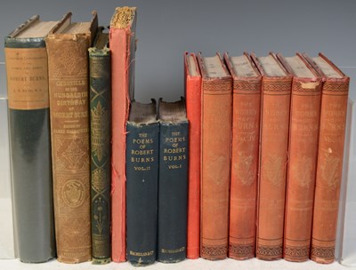 Lot 555 - A collection of antique Robert Burns works...