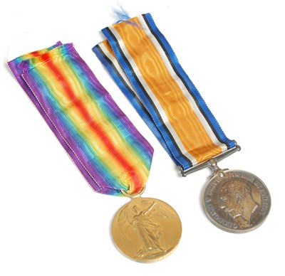 Lot 98A - Great War Interest, a group of two medals,...