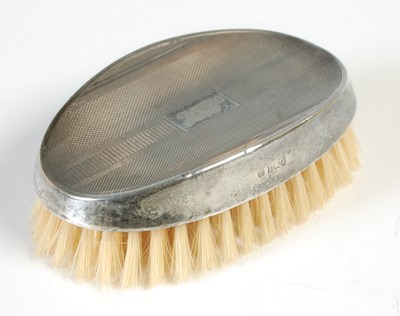 Lot 165 - A Birmingham silver backed gentleman's...