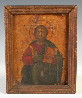 Lot 244 - Greek School (18th / 19th century) 
An icon...