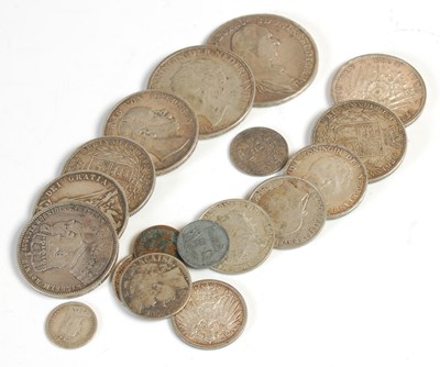 Lot 246 - A collection of assorted antique coinage, to...