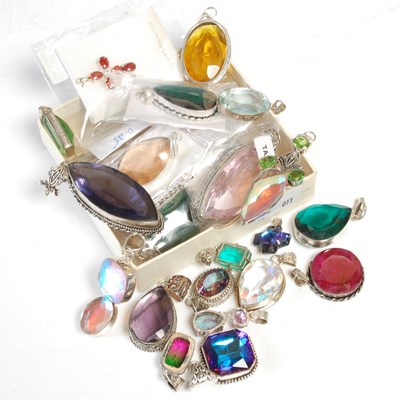 Lot 275 - A box containing assorted packeted costume...