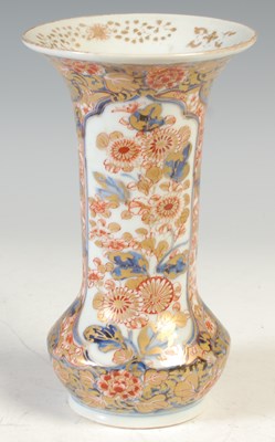 Lot 396 - A 19th century Japanese porcelain Imari vase,...