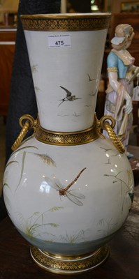 Lot 475 - A late 19th century British pottery Aesthetic...