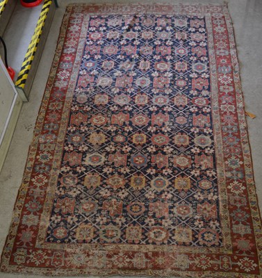 Lot 934 - An antique Sultanabad, Persian carpet, the...