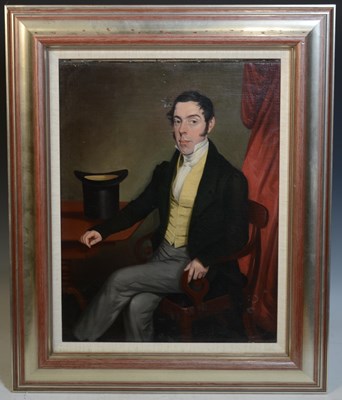 Lot 683 - 19th century English School 
Portrait of a...
