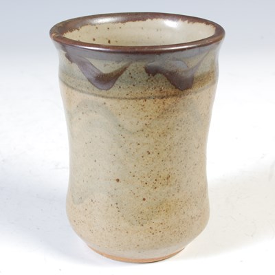 Lot 490 - A Bernard Leach studio pottery vase with...