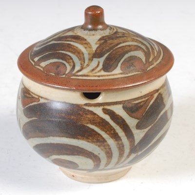 Lot 492 - A Bernard Leach studio pottery marmalade pot...