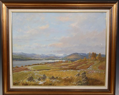Lot 630 - Donald M. Shearer (1925-2017) 
Loch Tay 
oil...