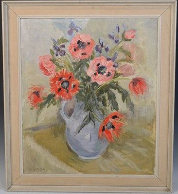 Lot 634 - A. G. Moffatt  
Still life with iris and...